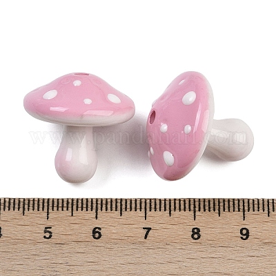 Непрозрачные акриловые бусины&nbsp;MACR-C036-02B-1