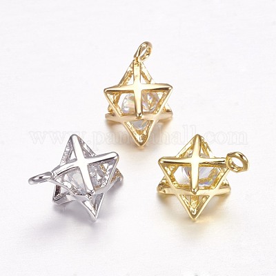 Латунь подвески&nbsp;X-KK-G307-10-1