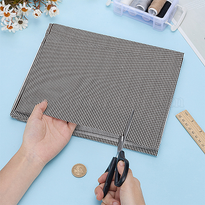 Полосатые хлопчатобумажные ткани&nbsp;DIY-FG0008-69A-1