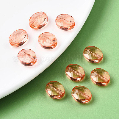 Прозрачные акриловые бусины&nbsp;TACR-S154-18A-52-1