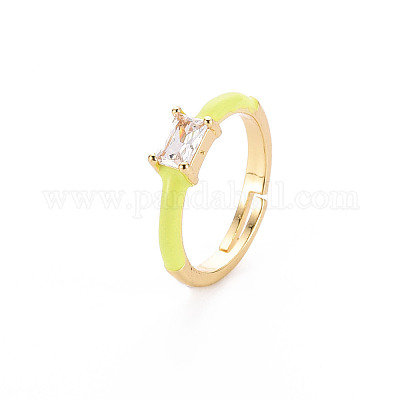 Манжеты из латуни с эмалью RJEW-T016-23F-NF-1