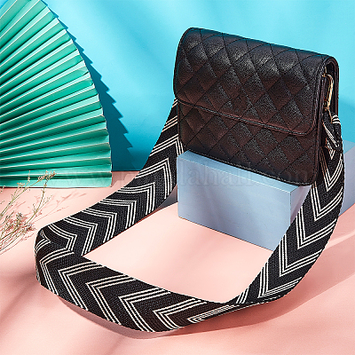 Ремни для сумок из полиэстера с узором в виде стрел&nbsp;DIY-WH0304-022-1