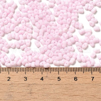 Стеклянный матовый бисер&nbsp;SEED-K009-05B-02-1