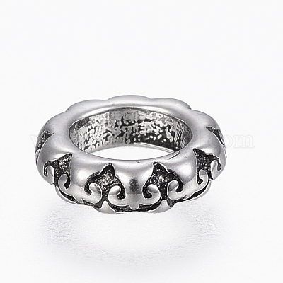 Распорные бусины из нержавеющей стали 304&nbsp;STAS-A033-025AS-1