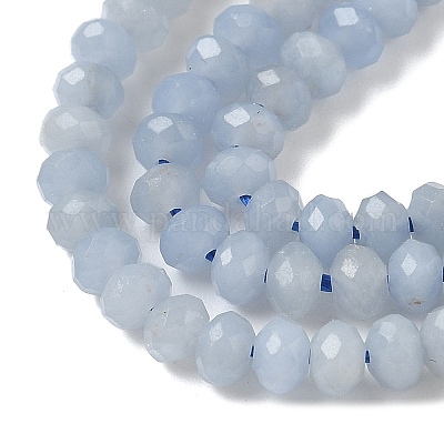 Натуральные ангельские бусины&nbsp;G-R013-B02-4x3mm-1