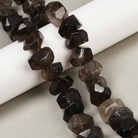 Природный дымчатый кварц нитей бисера&nbsp;G-F796-D06-01-1