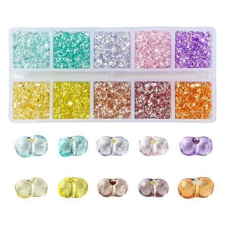 50 г 10 цвета краски для выпечки стеклянные бусины&nbsp;SEED-YW0002-51B-1