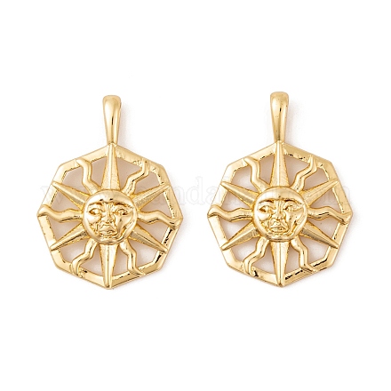 Латунные подвески&nbsp;KK-E108-42G-1