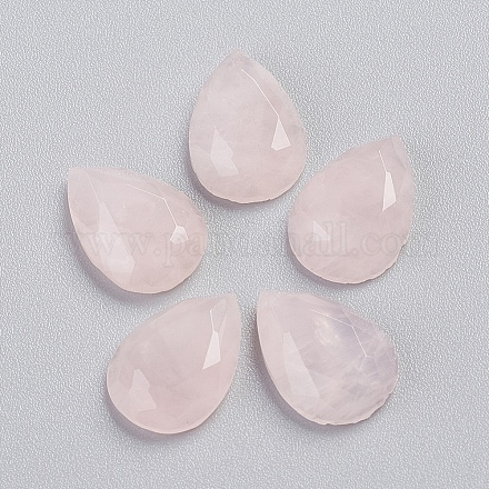 Природного розового кварца кабошонов G-L514-031B-1