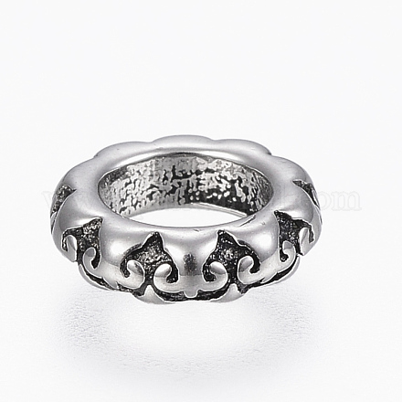 Распорные бусины из нержавеющей стали 304&nbsp;STAS-A033-025AS-1