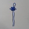 Polyester Pendant Decoration, Blue, 270mm