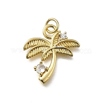 Латунные микро проложить кубического циркония подвески&nbsp;KK-C090-12G