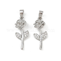 Латунные микро проложить кубического циркония подвески&nbsp;KK-F908-22P