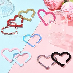 18 шт. 9-х цветные акриловые подвески для бокалов для вина&nbsp;AJEW-CJ0001-70