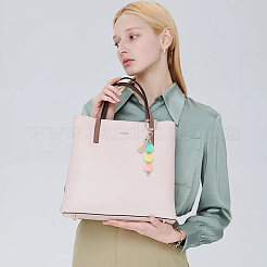 24 шт. 12-х цветные крупные смоляные бусины в форме шариков из жевательной резинки со стразами&nbsp;RESI-SP0001-19