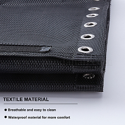 Рафа льняной тканевый чехол на стул&nbsp;AJEW-WH0230-58A