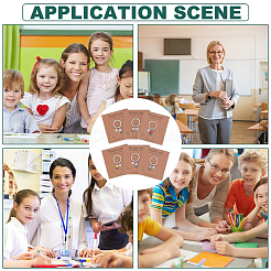 12 шт. 6 стиля брелок из цинкового сплава с эмалью&nbsp;KEYC-ME0001-11