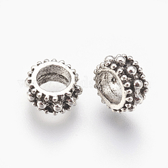 Европейские сплавочные бусины тибетского стиля &nbsp;X-MPDL-7610-AS-NR