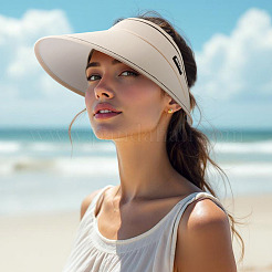 1 шт. полиэстеровая солнцезащитная шляпа&nbsp;AJEW-TA0002-57C