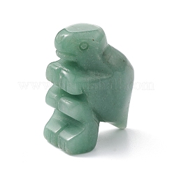 Натуральный зеленый авантюрин украшение дисплея&nbsp;G-C022-02E