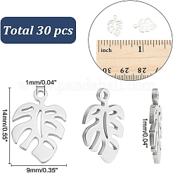 30 шт. подвески из нержавеющей стали 304&nbsp;STAS-AR0002-41