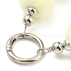 Универсальный ремешок для телефона с плюшевым шариком на запястье&nbsp;LS-HJEW-Q011-01D-P