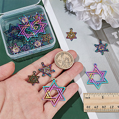 18 шт. подвески из сплава и нержавеющей стали 304 в двух стилях&nbsp;DIY-AR0004-53