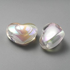 УФ-покрытие Радужные радужные прозрачные акриловые бусины&nbsp;OACR-C007-04B