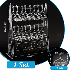 Акриловые серьги в форме вешалок&nbsp;EDIS-WH0029-90