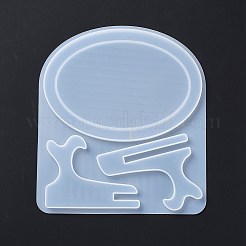 Овальные фоторамки дисплей силиконовые Молды&nbsp;LS-DIY-I096-02