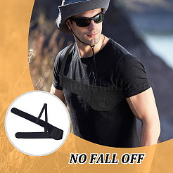 Кобура для пистолета из синтетического каучука и полиэстера на плечо и подмышку&nbsp;AJEW-WH0596-090B