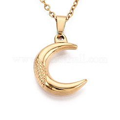 Подвески из нержавеющей стали 304&nbsp;NJEW-T018-41G