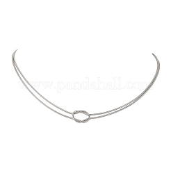 Цепочка-змейка из нержавеющей стали 304&nbsp;NJEW-JN05885