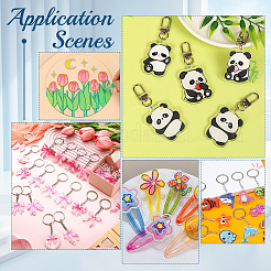 50шт прямоугольные термоусадочные листы bops пленка&nbsp;DIY-AR0005-03