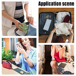 4 шт. 4-цветная переносная сумка для кистей для макияжа из искусственной кожи&nbsp;AJEW-GA0004-46