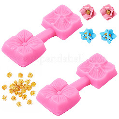 Инструмент для моделирования цветочного узора из силиконовой глины&nbsp;DIY-TA0010-96A