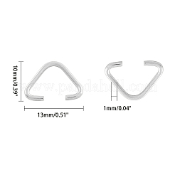 Треугольные кольца из нержавеющей стали 304 STAS-UN0003-77P