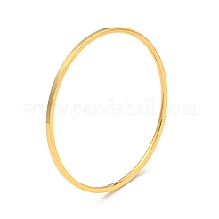 3 комплект из 0.2 полированного простого браслета из нержавеющей стали 304&nbsp;BJEW-G695-02C