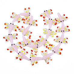 Осенняя тема ручной работы лэмпворк бусы нити&nbsp;LAMP-Q031-017F