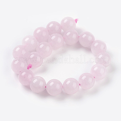 Природного розового кварца нитей бисера&nbsp;X-G-C076-10mm-3