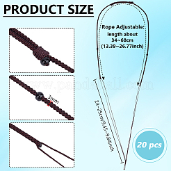 Изготовление ожерелий с регулируемой веревкой&nbsp;MAK-WH0016-07A