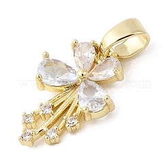 Латунные микро проложить кубического циркония подвески&nbsp;KK-C141-09G-06