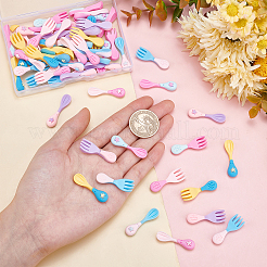 Кабошоны из смолы в стиле 60 шт.&nbsp;CRES-PH0003-36