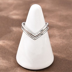 Открытые кольца манжеты из нержавеющей стали 304&nbsp;RJEW-Z125-02P