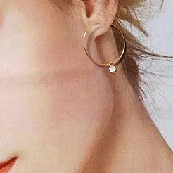 20 шт. подвески из латунного прозрачного кубического циркония&nbsp;KK-GO0001-97