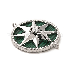 Подвески из синтетического малахита&nbsp;KK-P260-29A-P