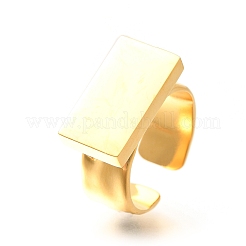 Кольца-манжеты из нержавеющей стали 304 для женщин&nbsp;RJEW-R012-01G