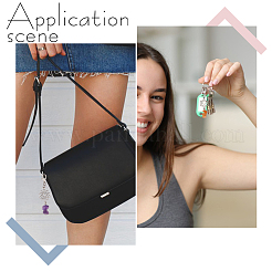 56 шт. 7 стиля чакра натуральные и синтетические драгоценные камни подвески украшения&nbsp;HJEW-GO00080