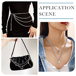 Бордюрные цепи из окисленного алюминия длиной 10 м.&nbsp;CHA-TA0001-27B