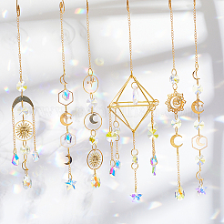 Наборы для изготовления подвесного ловца солнца своими руками&nbsp;DIY-SC0031-23